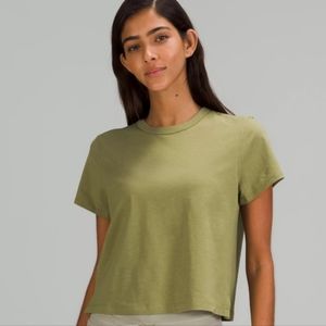 Lululemon Classic Fit Tee 4 bronze green